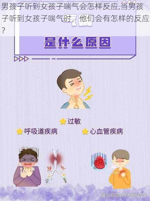 男孩子听到女孩子喘气会怎样反应,当男孩子听到女孩子喘气时,他们会有怎样的反应?