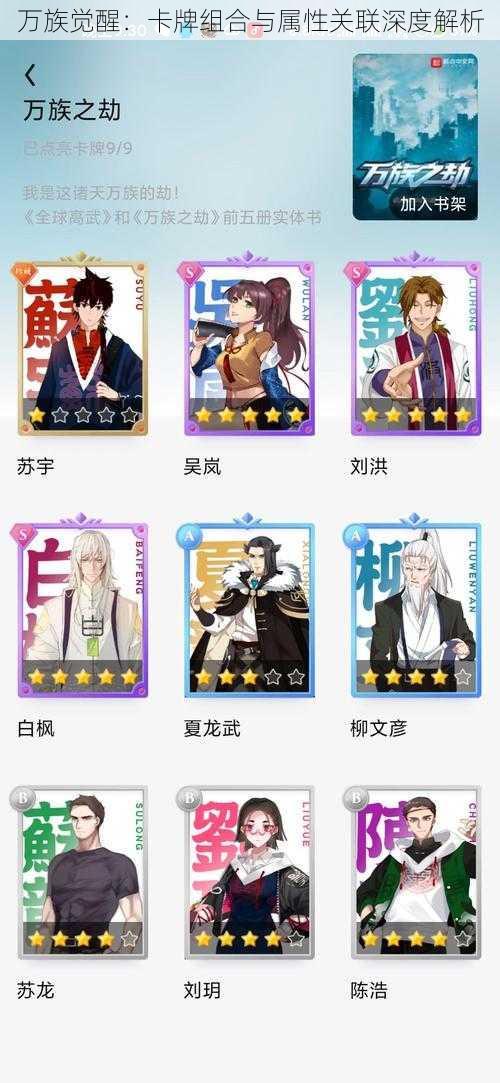 万族觉醒:卡牌组合与属性关联深度解析