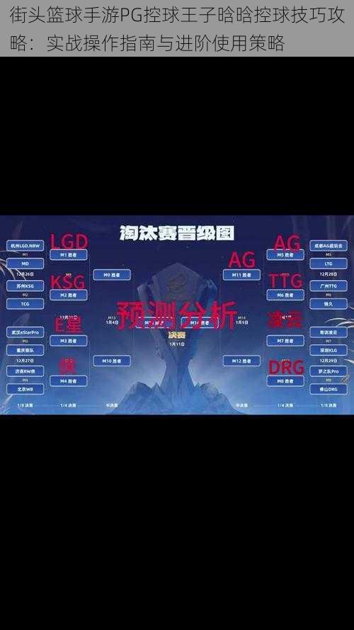 街头篮球手游PG控球王子晗晗控球技巧攻略:实战操作指南与进阶使用策略