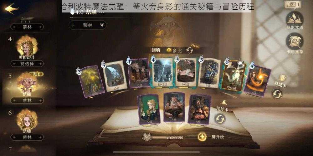 哈利波特魔法觉醒:篝火旁身影的通关秘籍与冒险历程