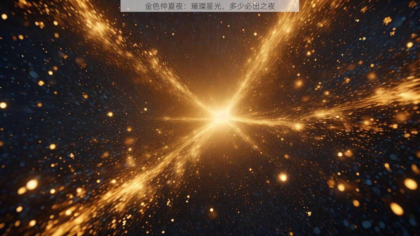 金色仲夏夜:璀璨星光,多少必出之夜